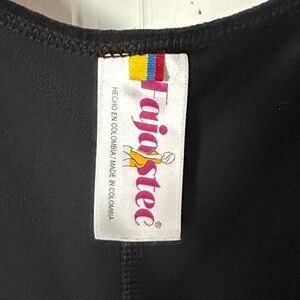 Black Columbian Faja for Women, post surgical compression